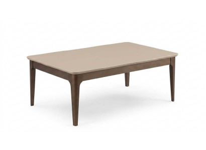 Couchtisch Beige Modern Luxus Beistelltisch Wohnzimmertisch Holz
