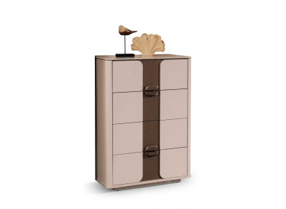 Schubladenkommode Beige Modern Luxus Kommode Schrank