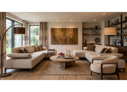 Elegante Wohnzimmer Polstergarnitur Ecksofas Luxus Sessel 3tlg Set