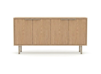 Wohnzimmer Sideboard Braun Holzoptik Anrichte Modern Schrank