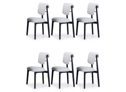 Moderne 6 Esszimmerstühle mit zeitloser Ausstrahlung