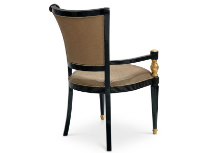 Stühle Beige Esszimmer Modern Stil Komfortabel Raffiniert Schwarz
