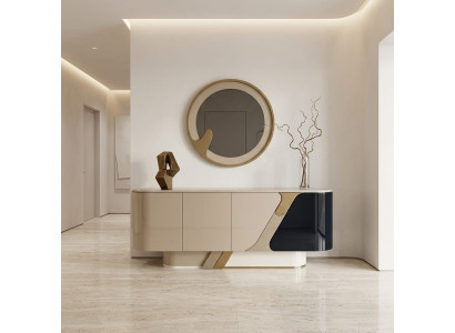 Modernes Sideboard mit Spiegel und stilvoller Ausstrahlung