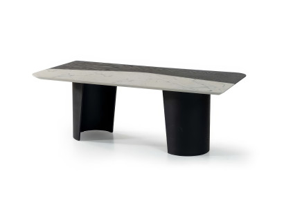 Esstisch Modern Bunt Marmor Optik Holz Design Edel Luxus Kuechentisch