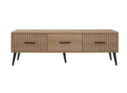 Brauner TV-Schrank aus Holz TV-Lowboard moderne TV-Möbel Kommoden