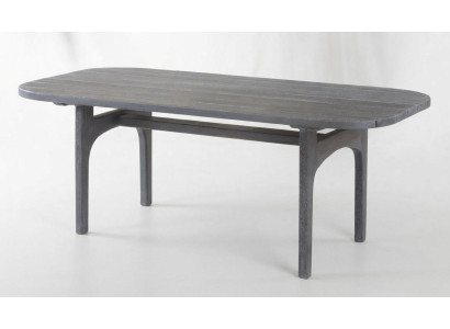 Schicker Grauer Gartentisch Designer Esstische Edle Holzmöbel