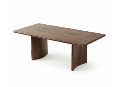 Esstisch Modern Braun Holz Massivholz Edel Luxus Design Kuechentisch