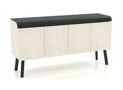 Modernes Sideboard grau stilvoll Kommode hochwertig Wohnzimmer