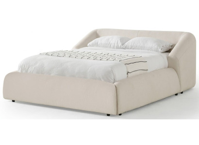Bett Stil Modern weiß Schlafzimmer geräumig komfortabel bequem praktisch