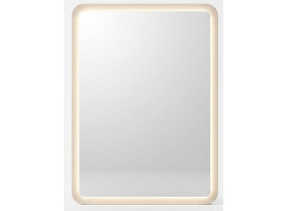 Spiegel Wandspiegel LED Beleuchtung Modern Beige Luxus Flurspiegel