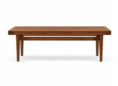Moderner Couchtisch Braun Holz Design Wohnzimmertisch