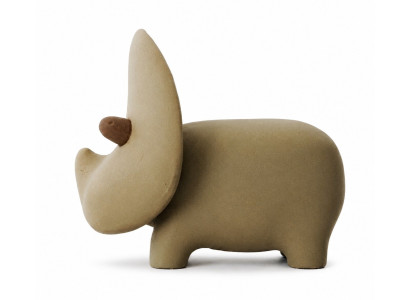 Designer Kindersessel Triceratops Bouclé Dinosaurier Tierdesign Modern