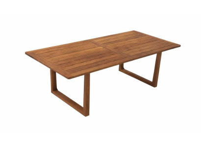 Gartentisch Esstisch Braun Holz Design Terrasse Gartenmöbel