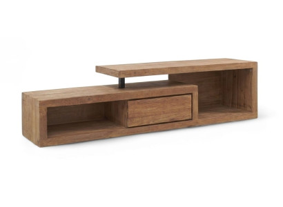 Massivholz TV Lowboard Sideboard Modernes Design Wohnzimmermöbel Holz