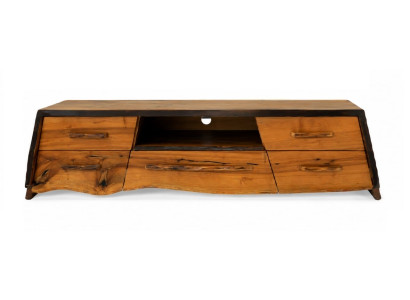 Massivholz TV-Lowboard Sideboard Kommode Modern Rustikal Wohnzimmer