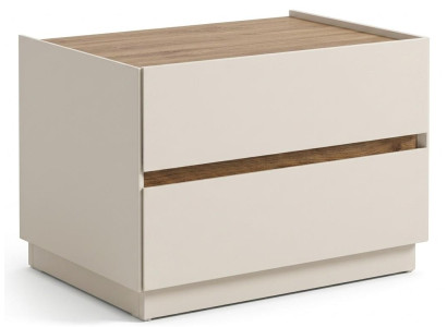 Nachttisch Modern Weiß Holz Kleine Nachtkommode Schrank Beistelltisch