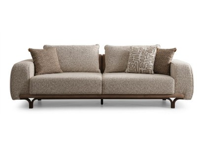Sofa Modern Grau Zeitgenössisch Weich Hochwertig Komfortabel