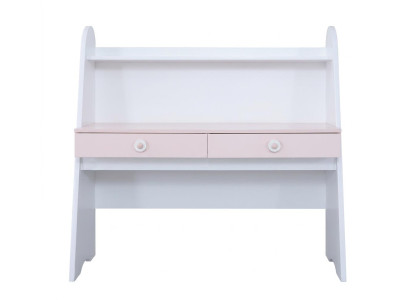 Weiß-rosa Schreibtisch modern Jugendzimmer Teenager modern Mädchen