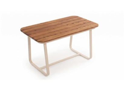 Couchtisch Bequem praktisch schön braun modern Terrasse