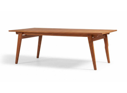Gartentisch Esstisch Braun Holz Design Terrasse Gartenmöbel