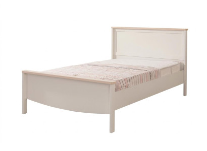 Weißes Jugendbett Holzbett Mädchen Jugendzimmer Schlafzimmer moderner
