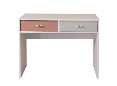 Weißer Schreibtisch Computertisch Holz Lernschreibtisch Jugendzimmer modern