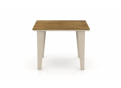 Brauner Holzcouchtisch Modern Wohnzimmer Quadratisch Stilvoll