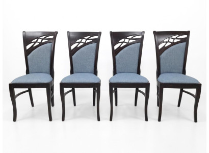 Graue Stühle 4 Stühle Massivholzstühle Esszimmerstühle Designerstühle