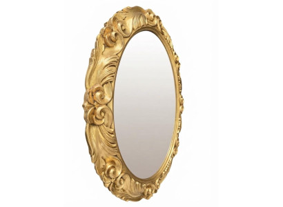 Exklusiver Wandspiegel Gold Modern Spiegel Flurspiegel Dekospiegel