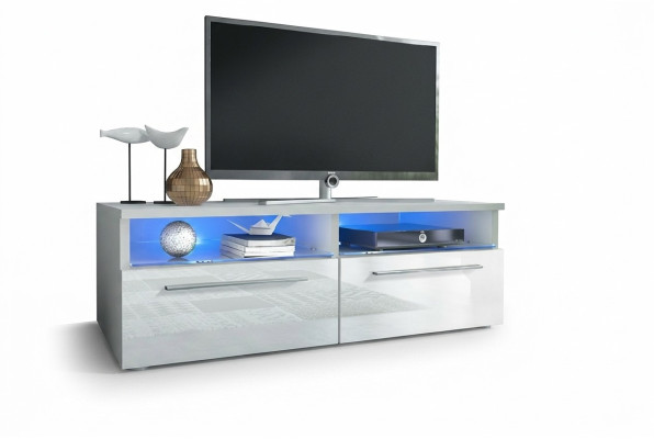 TV Led rtv Lowboard Fernseh sideboard Wand Hochglanz TV Ständer