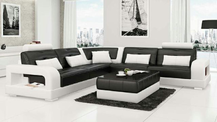 LEDERSOFA SOFA ECKCOUCH ECKSOFA SOFAGARNITUR DESIGNER COUCH WOHNLANDSCHAFT