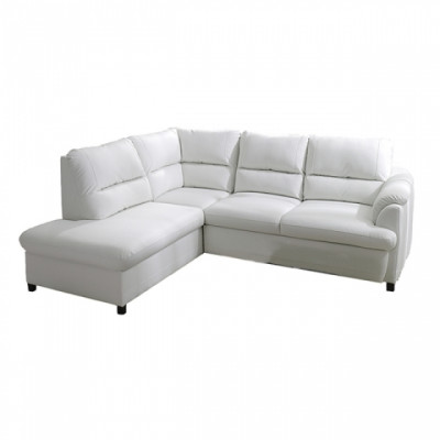 Ecksofa Eck Wahl Leder Stoff Kasten&Bett Polster Textil Couch Sofa Ecke Garnitur