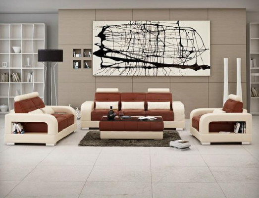 Designer Garnitur Sofagarnitur Polster Couch Sofa Polstergarnitur Neu H2209