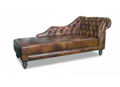 Chaiselongues Chesterfield Liege Chaise Leder Textil Stoff Sofa Relax