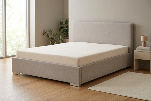 Doppelbett Betten Designer Polster Bett Schlafzimmer Ehebett Lederbett
