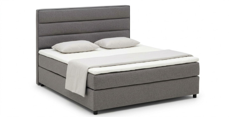 Continental Textil Bett Boxspring Bett Betten Polster Hoch Doppel Leder