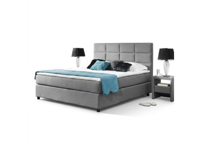 Continental Boxspring Bett Betten Doppel Leder Polster Hoch Textil Bett