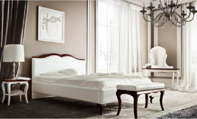 Hocker Bank Original Milano Textil Echte Handarbeit Massivholz Vollholz MI-Bank