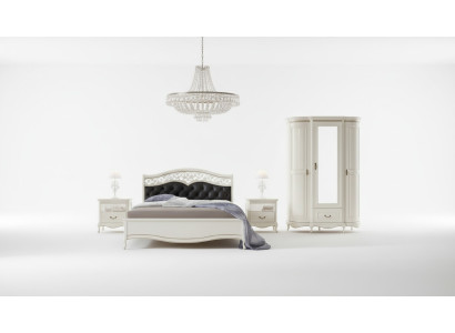 Italienische Stil Schlafzimmer Komplett Möbel Bett Nachttisch Schrank Kommode 2