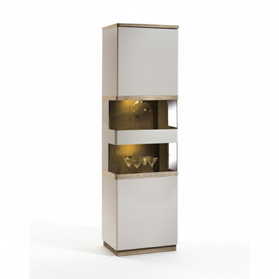Klassische Schrank Bücherschrank Bücherregal Vitrine Vitrinenschrank Glasschrank 