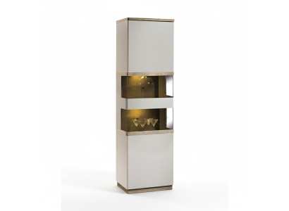 Klassische Schrank Bücherschrank Bücherregal Vitrine Vitrinenschrank Glasschrank 
