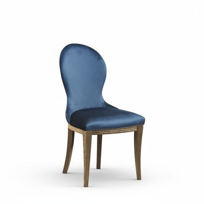 Französischer Designer Gepolster Stuhl Stühle Polster Sofa Klassische Neu CM-U3 