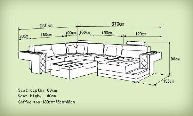 Ecksofa Ledersofa Big XXL U Form Wohnlandschaft Sofa Couch Garnitur Neu