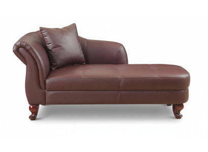 Lounge Liege Ottomane Polster Sofa Büro Relax Leder Chaiselongues Neu 1672