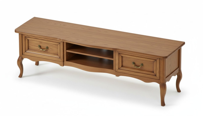  Klassischer TV Sideboard Echtes Holz Kommode Board Schrank Kommoden Neu PR-RTV-D 