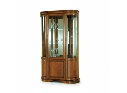 Klassische Vitrine Vitrinenschrank Rustikal Schrank Glasschrank MODEL Z-W1