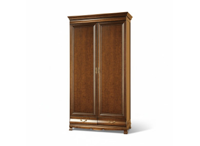 Klassische Schränke Schrank Schrankwand Kleiderschrank Holzschrank - Model N-2D