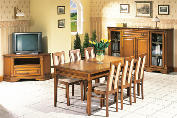  Klassischer Designer Spiegel Wandspiegel mit echten Holz Rahmen Kolonial Stil 