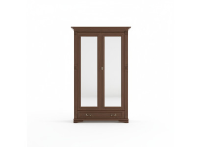 Klassische Schränke Schrank Schrankwand Kleiderschrank Massiv Kolonial Stil O2D