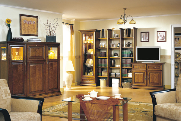  Klassische Kommode Kommoden Schrank Vitrine Sideboard Massiv Italy Möbel Neu 